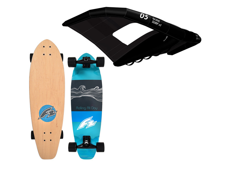  Zobrazit na celou obrazovku F2 Sada longboard a křídlo Glide Surf - Obrázek 1