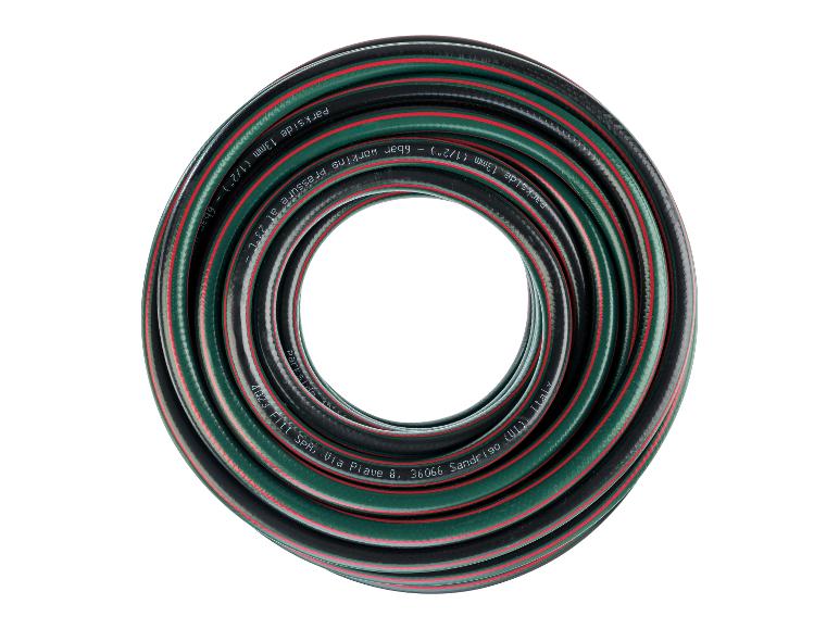 Zahradní hadice Parkside, 13mm (1/2'), pracovní tlak 6 bar, vyrobeno v Itálii