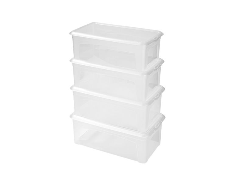  Zobrazit na celou obrazovku LIVARNO home Sada úložných boxů, 3/4dílná - Obrázek 5