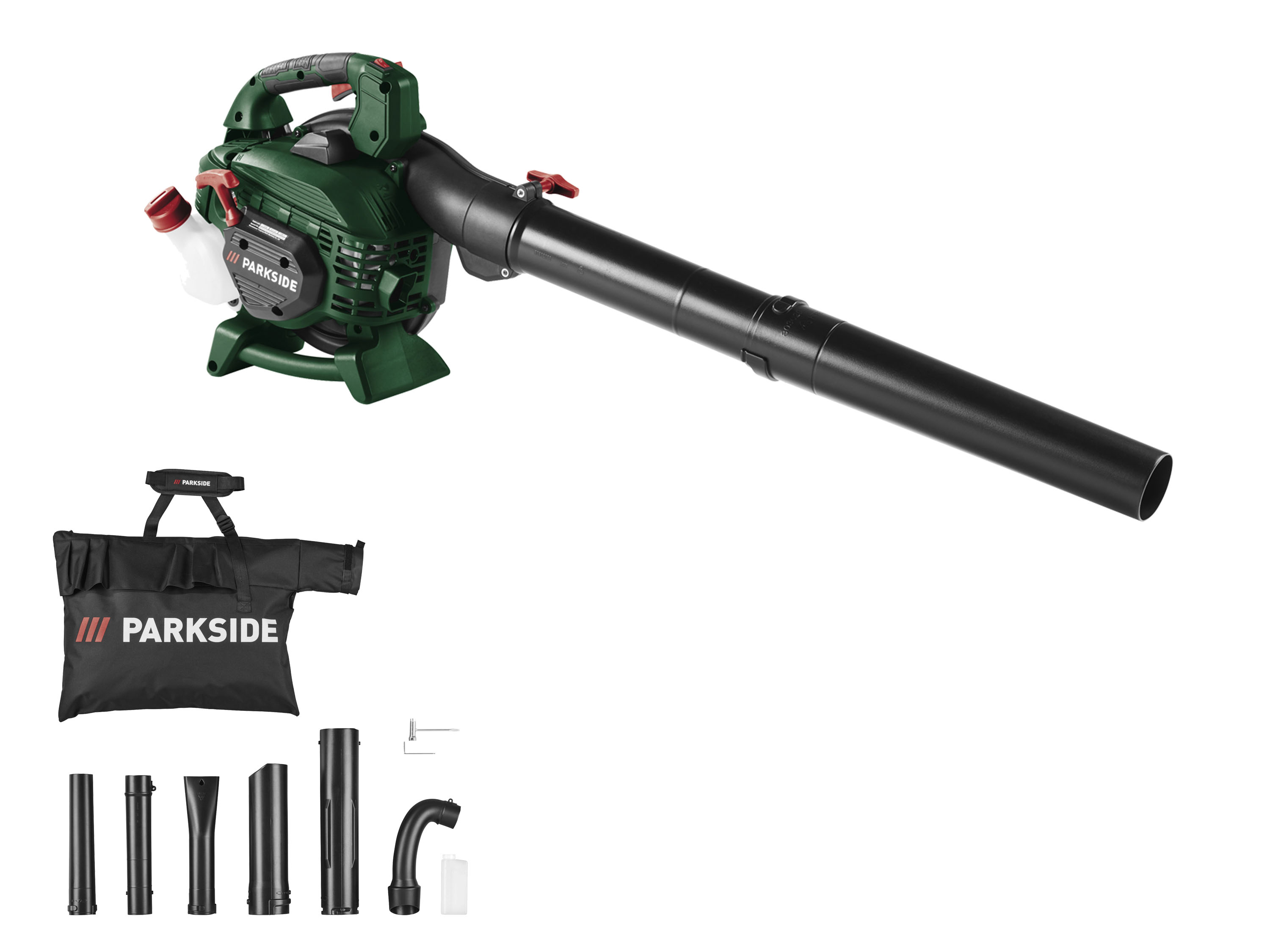 Parkside® Benzínový vysavač a foukač listí Pblsb 26 A1