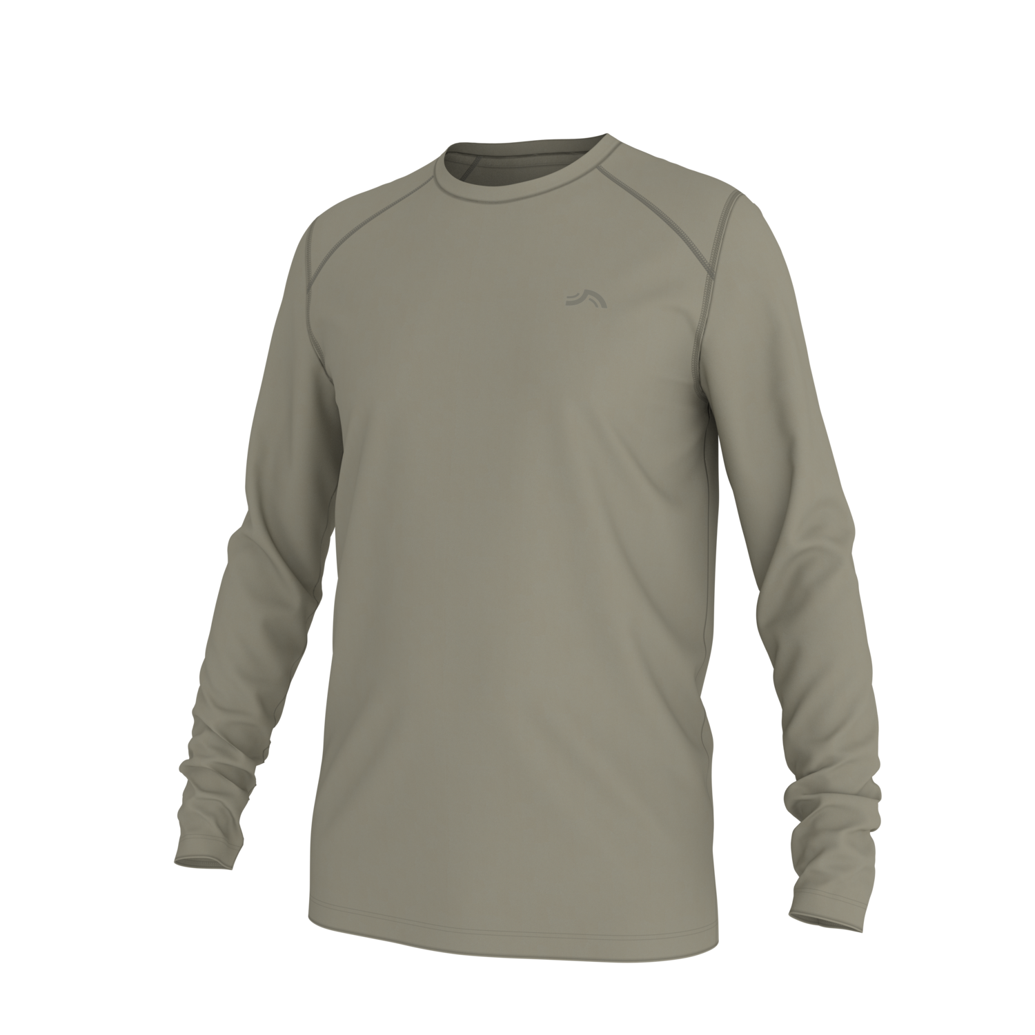 Crivit Pánské funkční termo triko (khaki, M (48/50))