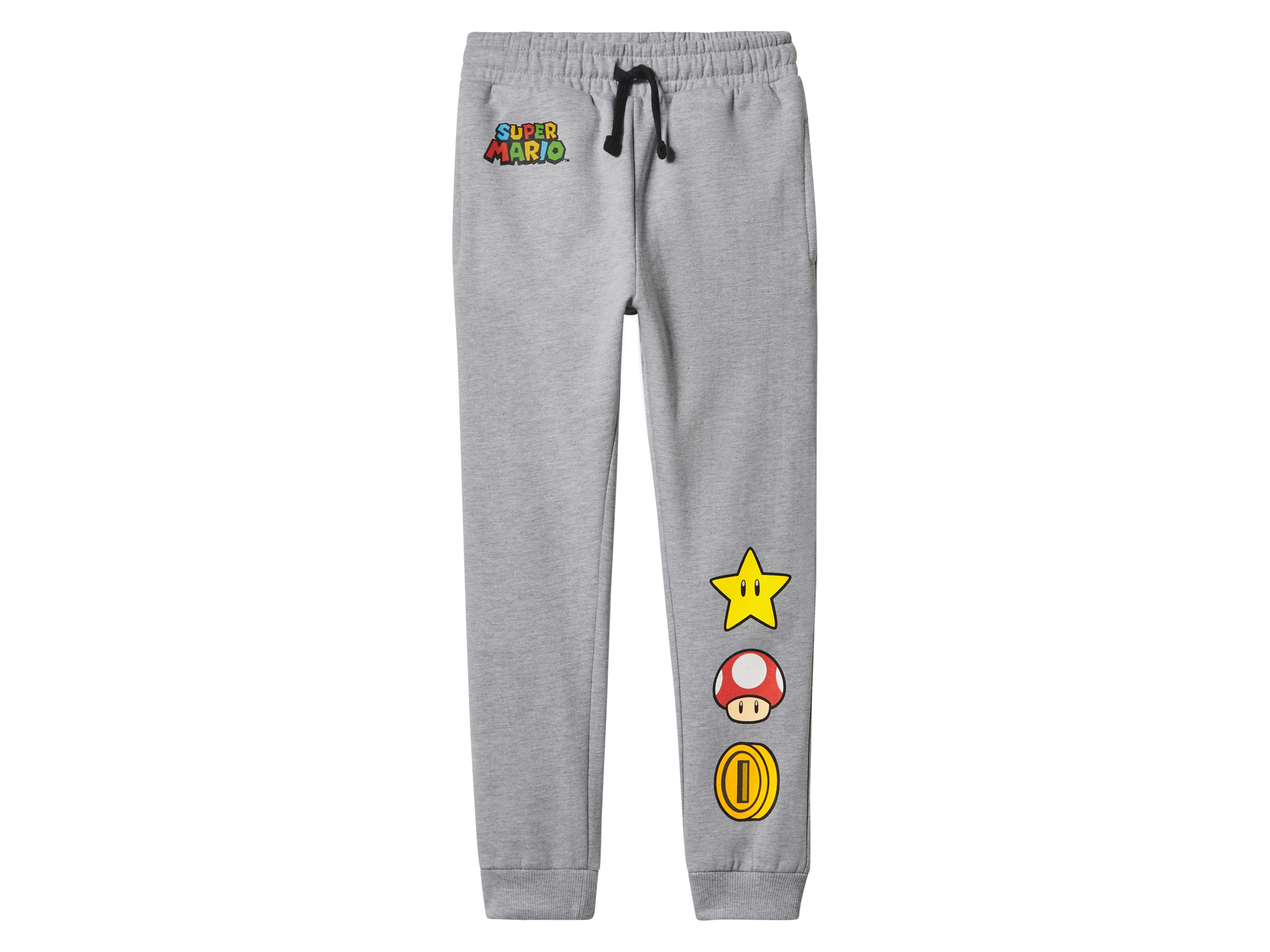 Chlapecké tepláky, Super Mario (šedá, 134/140)