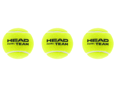 HEAD Padelové míčky, 3 kusy