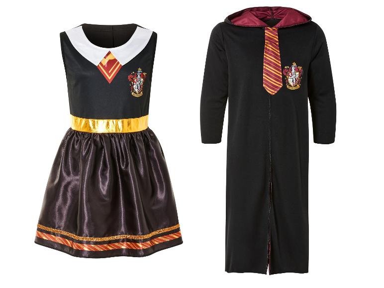 Šaty a plášť Gryffindor s kravatou