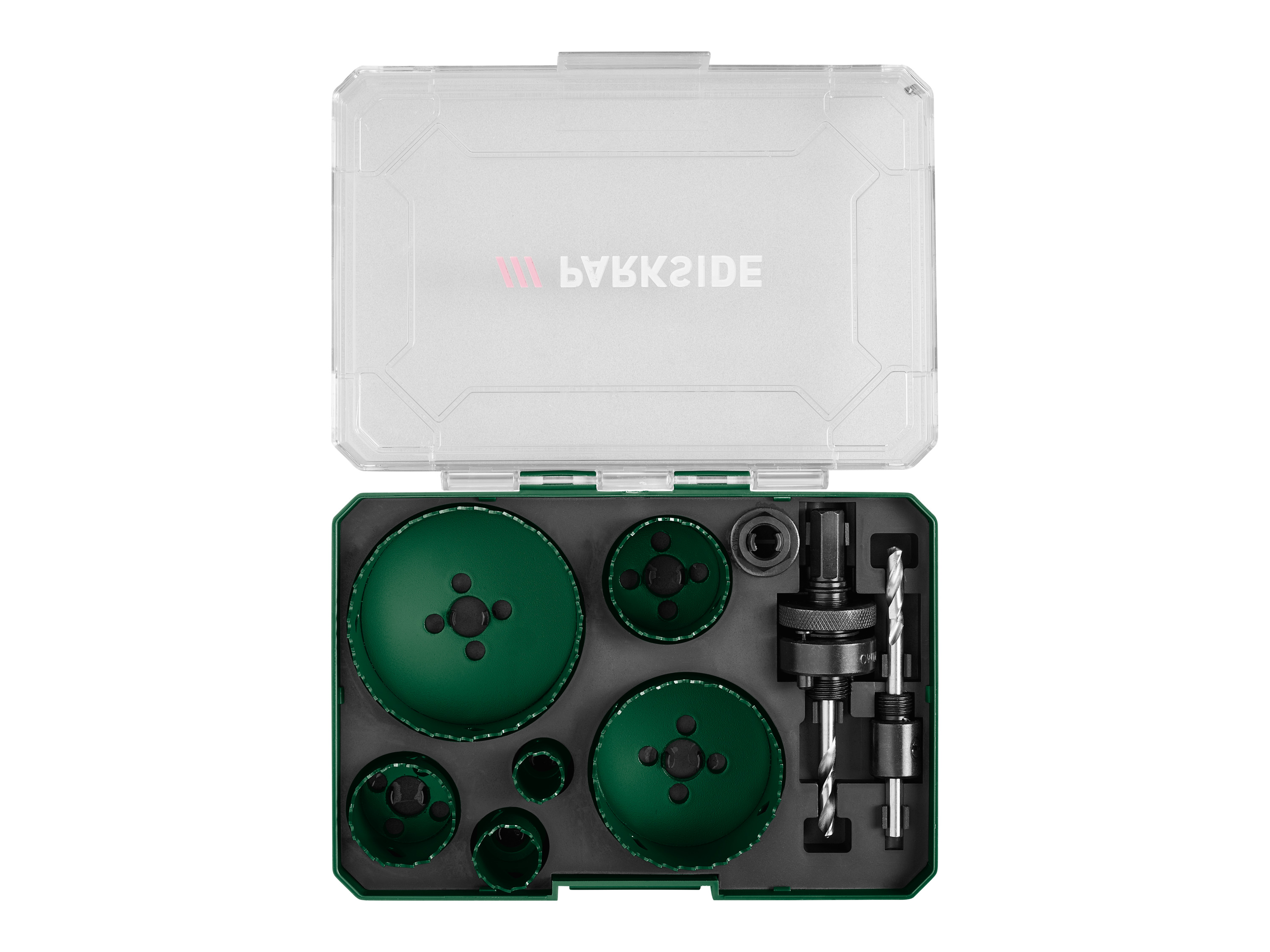 Parkside® Sada děrovacích pil, 9dílná (sada bimetalových děrovacích pil Plss 2 A1)