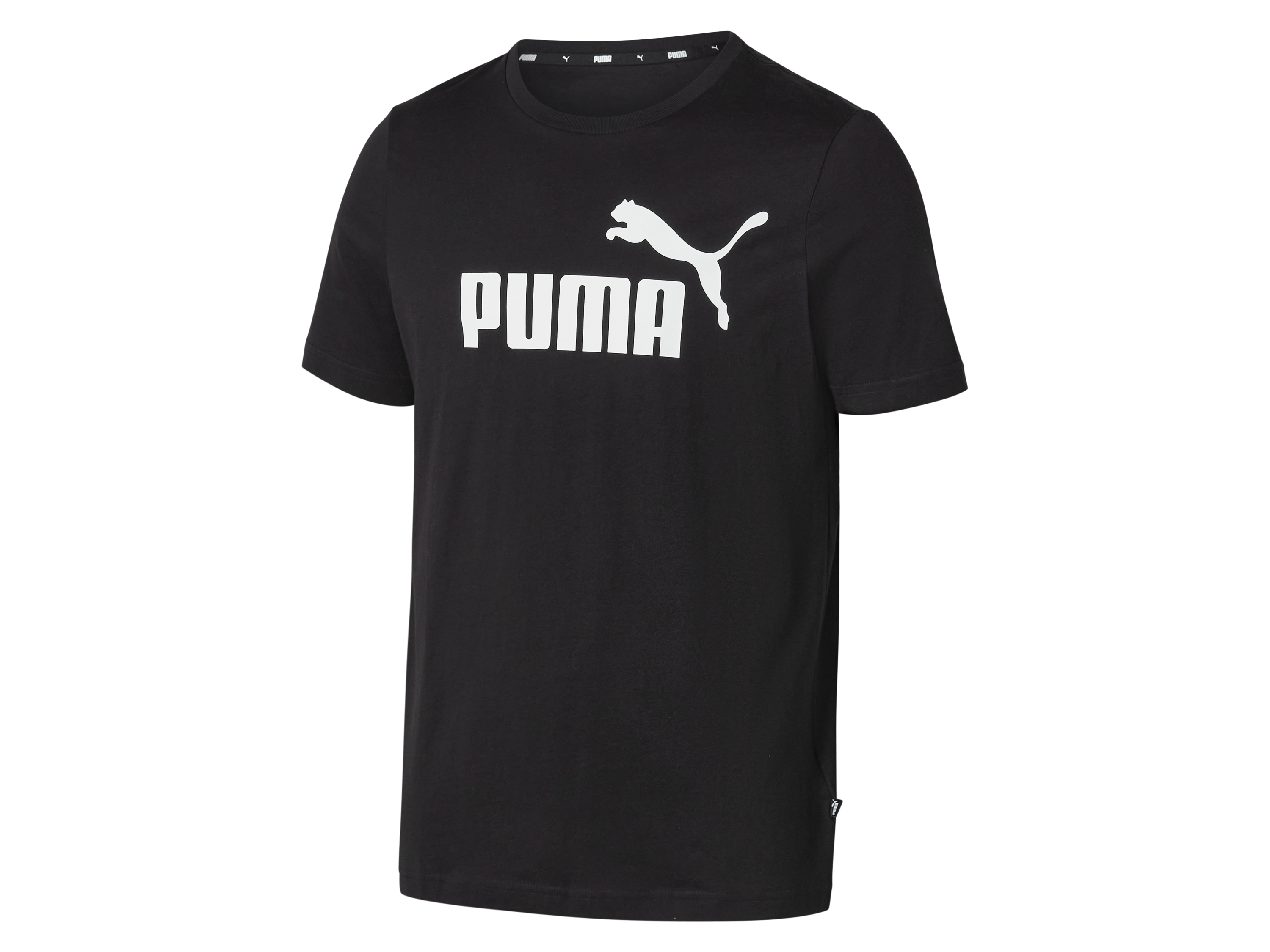 Puma Pánské triko ESS Logo Tee (černá, M)
