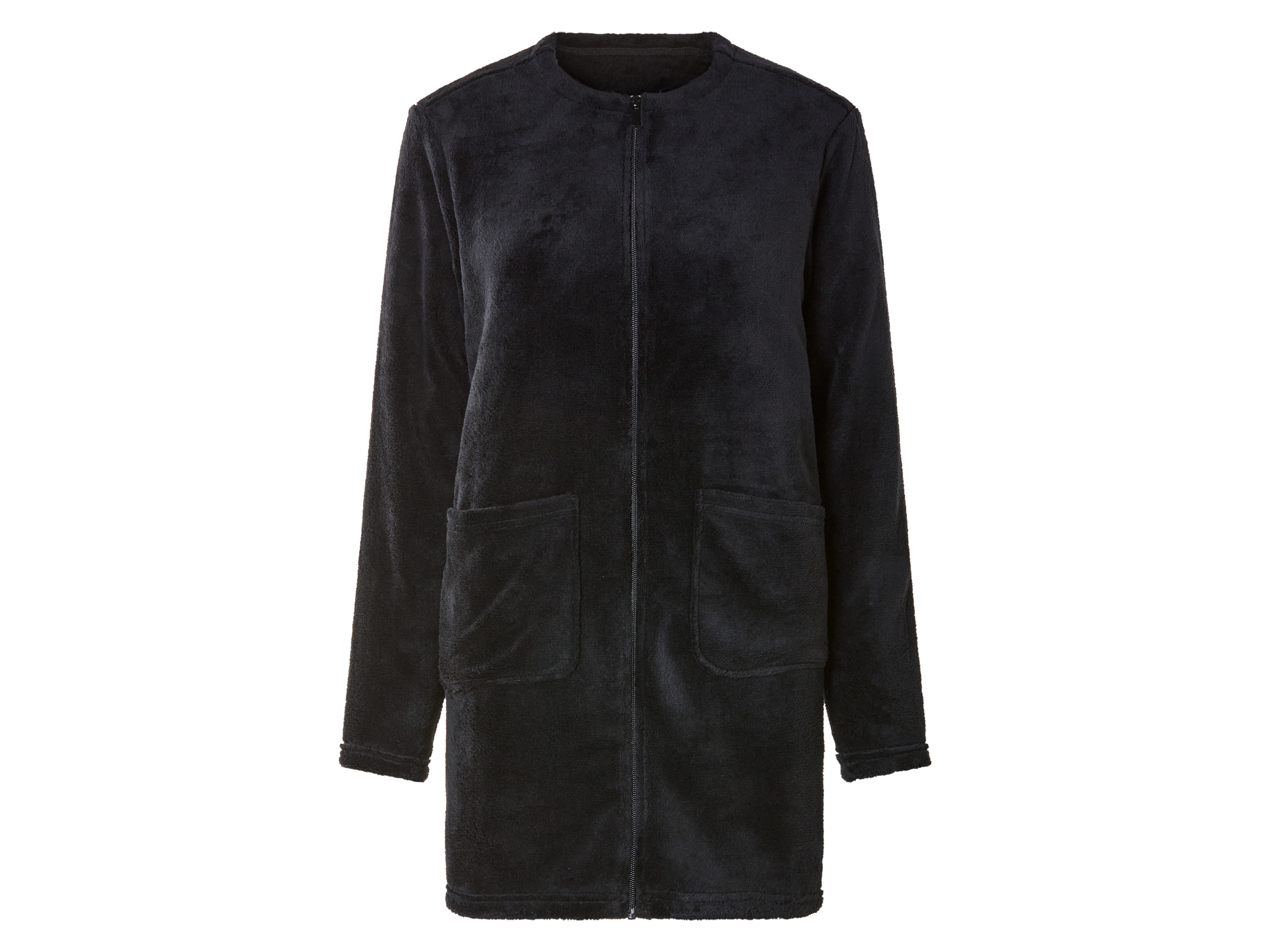 esmara® Dámský plyšový kardigan (S (36/38), černá)