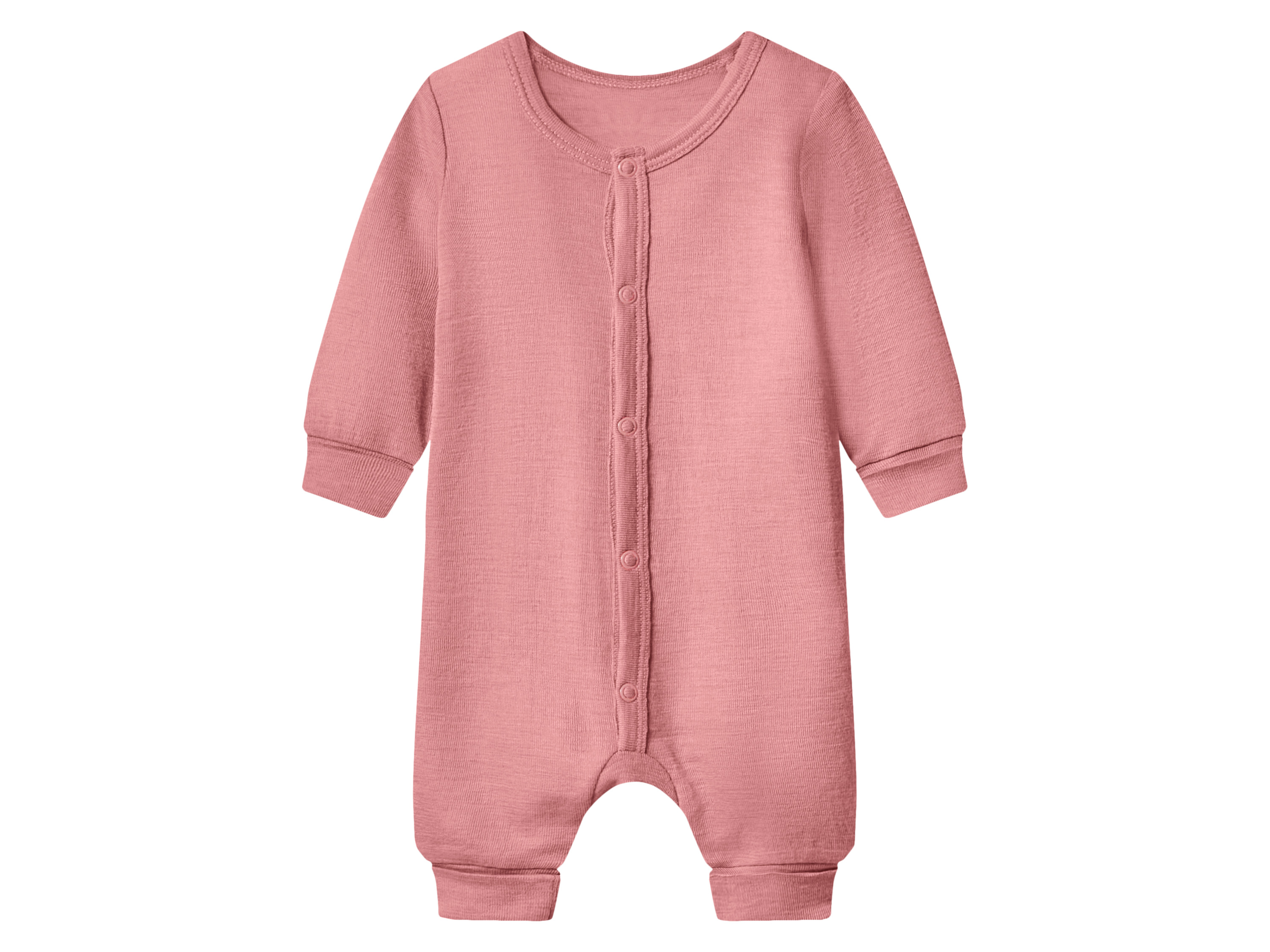 lupilu® Dětské rostoucí dupačky z merino vlny a hedvábí (světle růžová, 86/92)