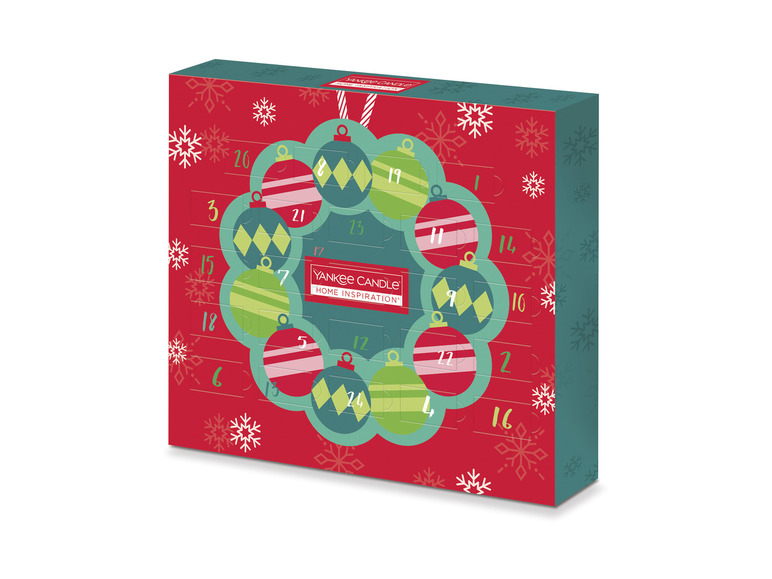  Zobrazit na celou obrazovku Yankee Candle Adventní kalendář s vonnými čajovými svíčkami - Obrázek 1