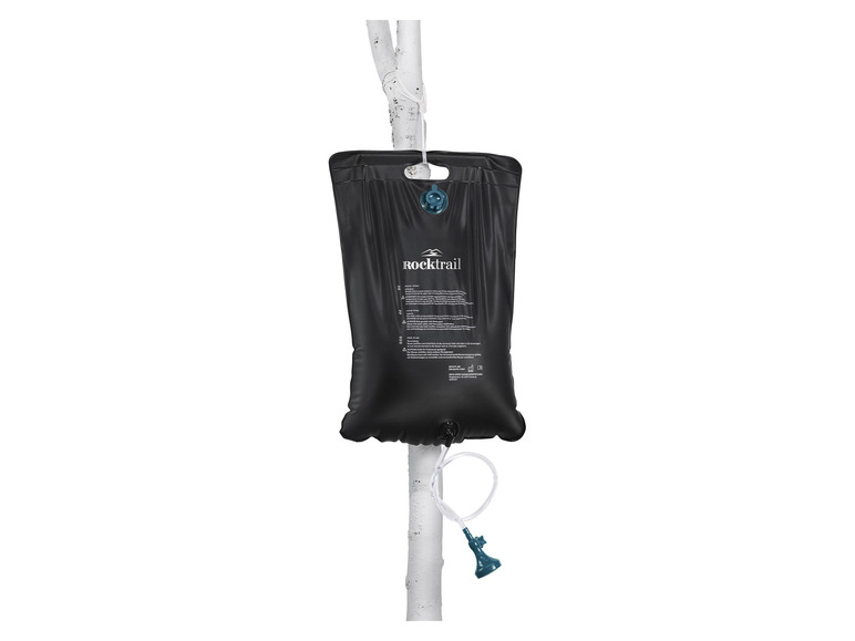  Zobrazit na celou obrazovku Rocktrail Solární sprcha, 25 l / Kanystr na vodu, 20 l / Kempinkový dřez / Šňůra na prádlo - Obrázek 3