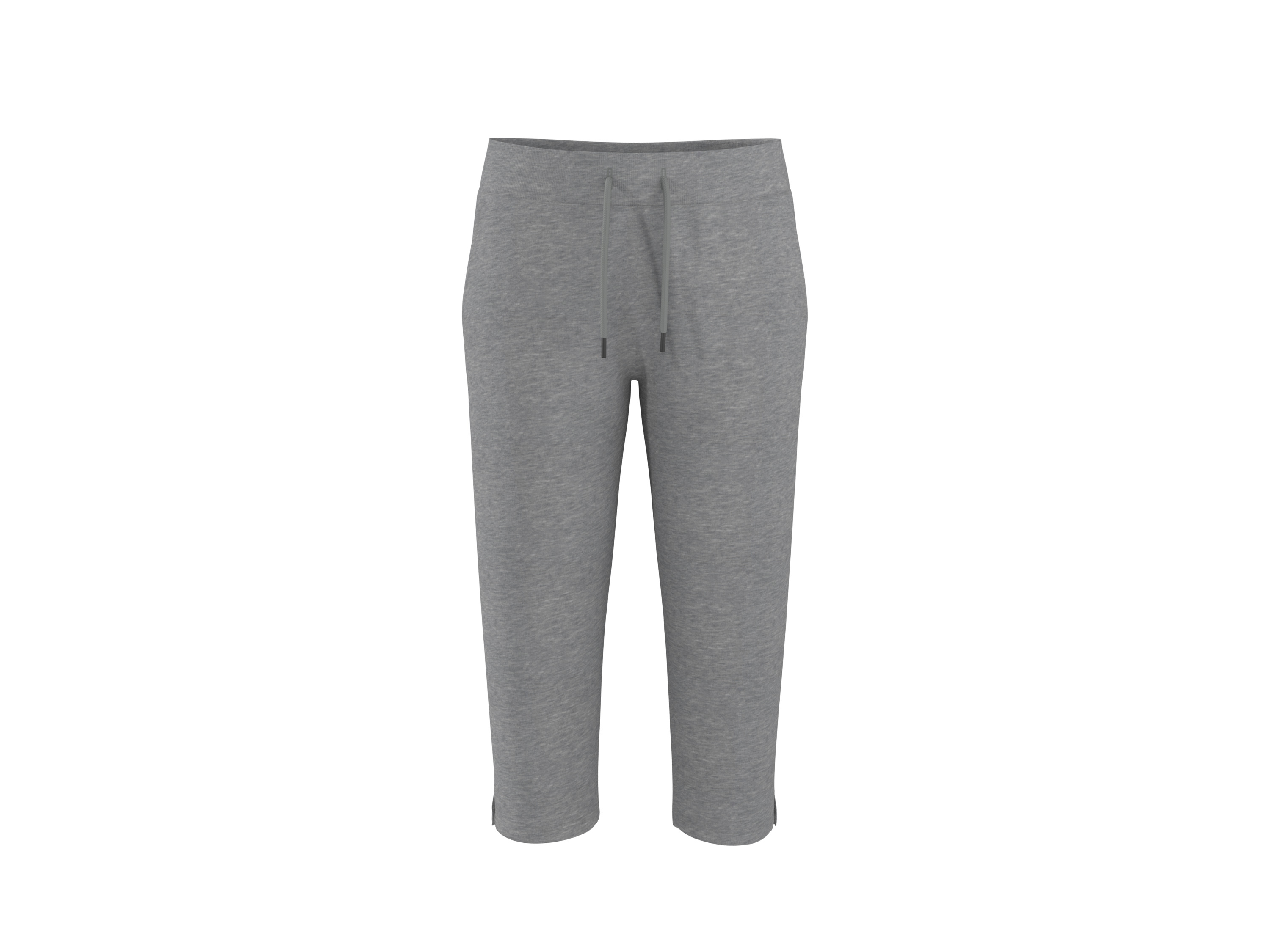Esmara® Dámské capri kalhoty (šedá, S(36/38))