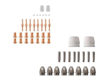 Sada trysek a elektrod PDES 4 B2 / PPDES 18 A1