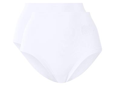 esmara® Dámské bezešvé vroubkované kalhotky, 2 kusy