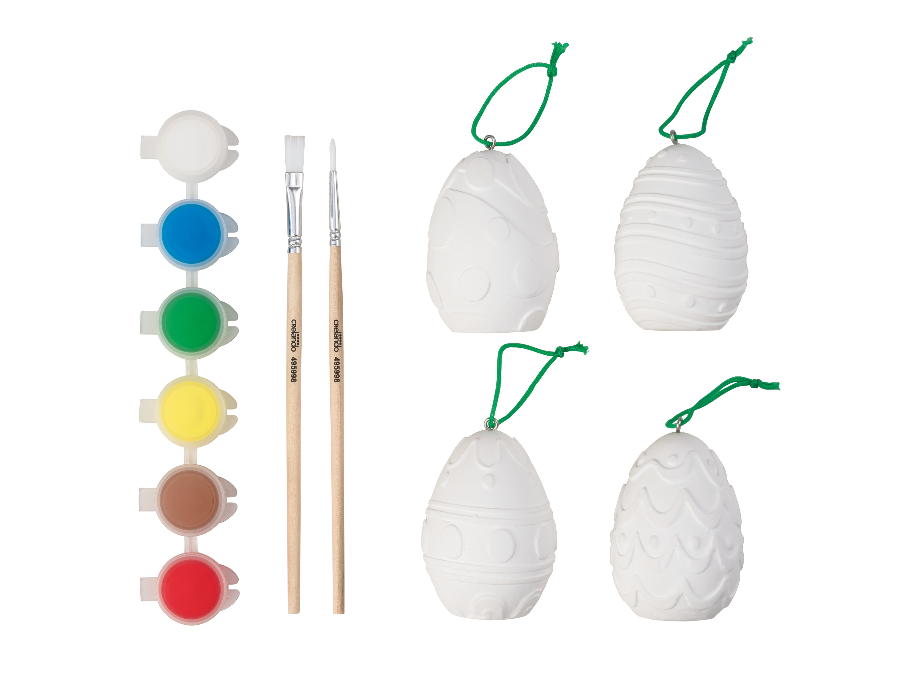 crelando® Sada na malování velikonočních figurek (Velikonoční figurky, velikonoční vajíčka)
