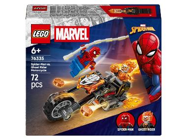 LEGO® MARVEL SUPER HEROES 76335 Spider-Man vs. Ghost Rider na motorce