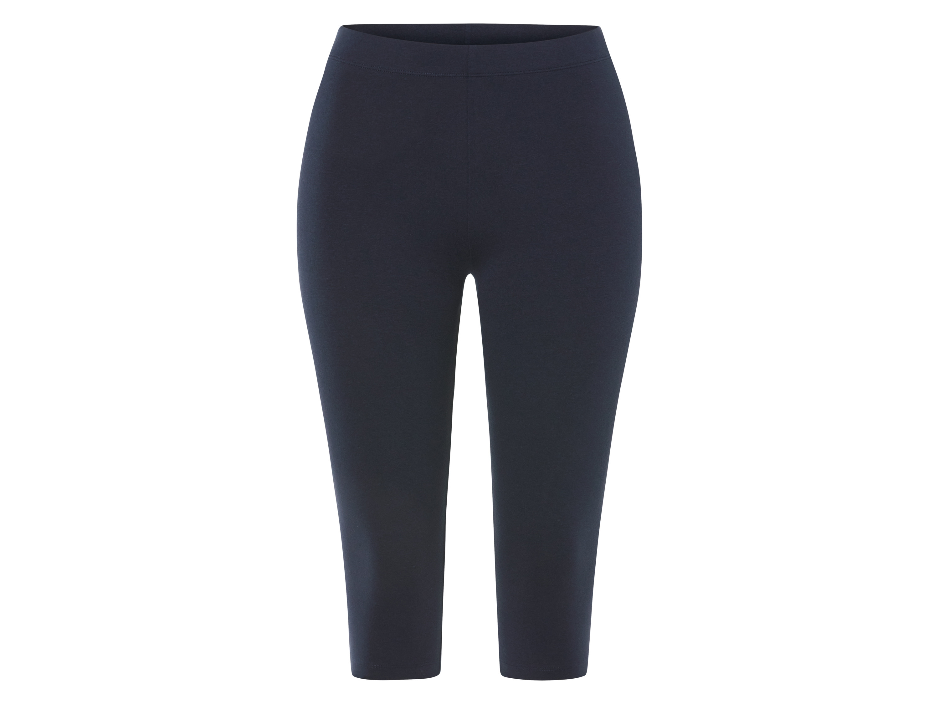 esmara® Dámské capri legíny s BIO bavlnou (navy modrá, S(36/38))