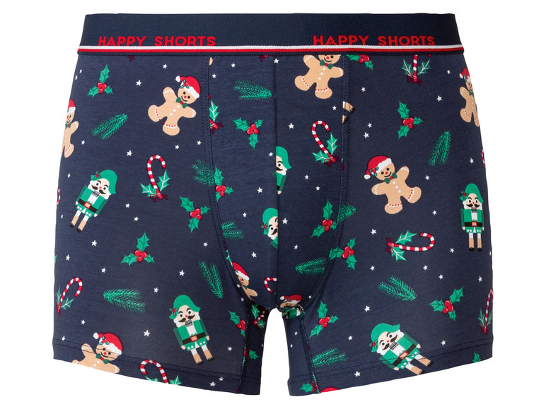  Zobrazit na celou obrazovku Happy Shorts Pánské boxerky s vánočním motivem, 2 kusy - Obrázek 9