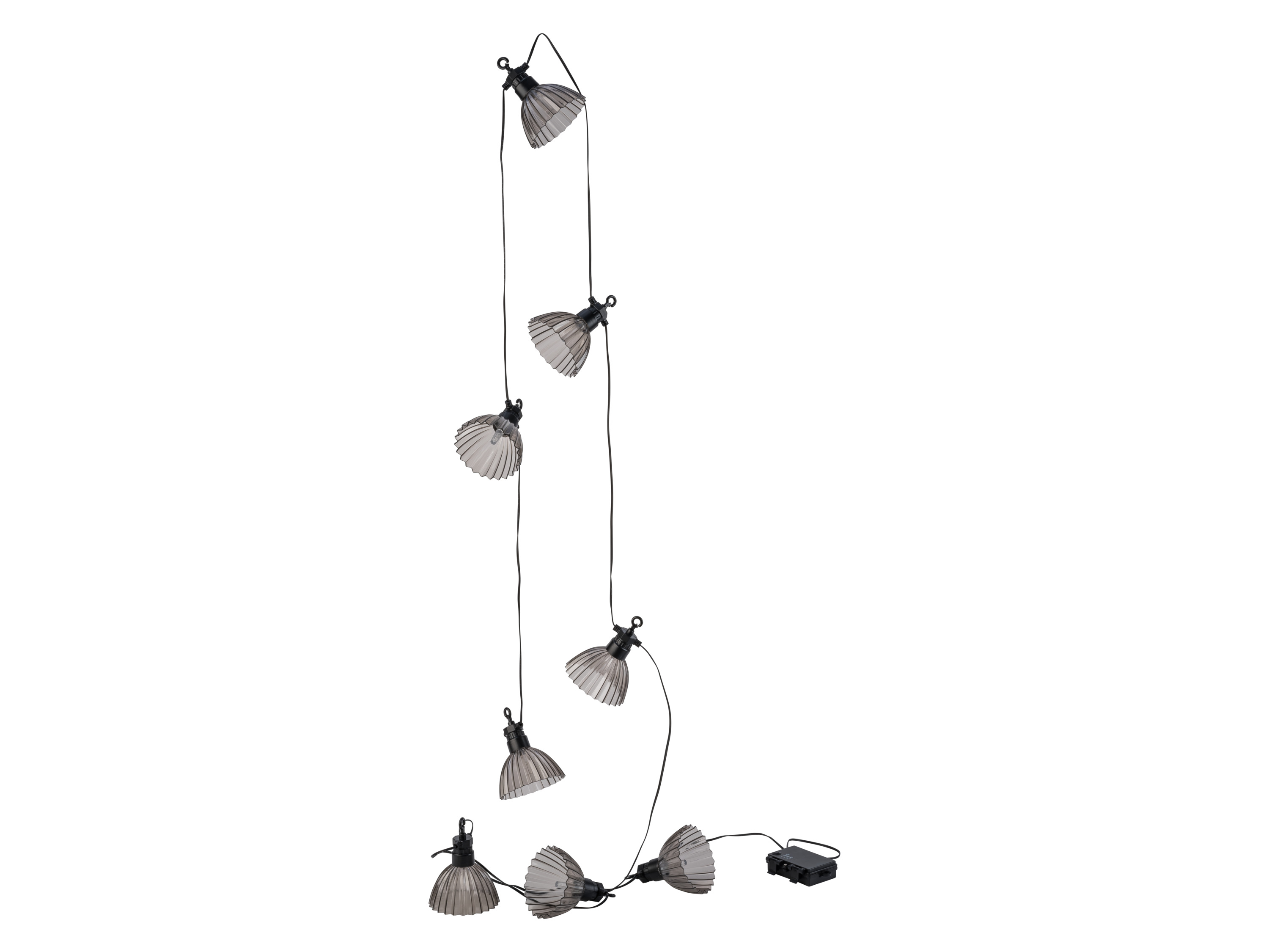 Livarno home Světelný LED řetěz (černá)