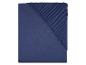 Tmavě modrá jersey prostěradlo s gumou.
