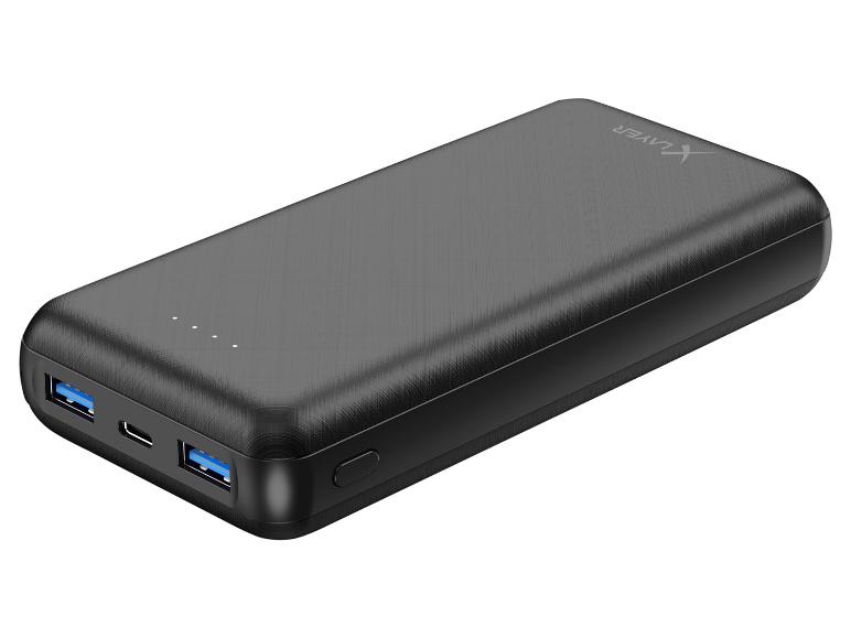  Zobrazit na celou obrazovku Powerbanka 20 000 mAh, USB-C PD, 2 x USB-A - Obrázek 1