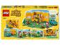 Sada LEGO Animal Crossing 77054 s karavanem a zahradou.
