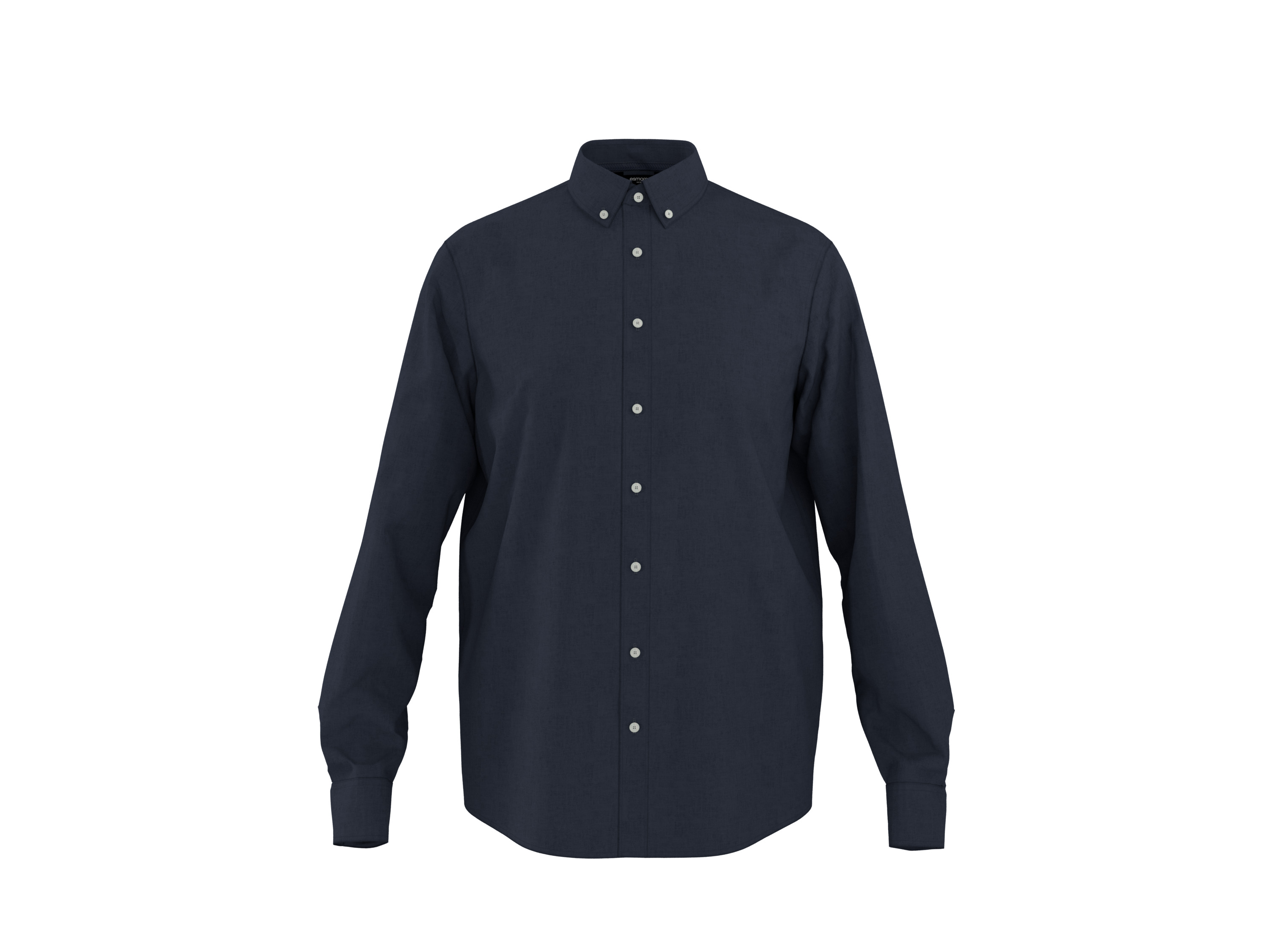 esmara Men Pánská lněná košile Premium (navy modrá, S(37/38))