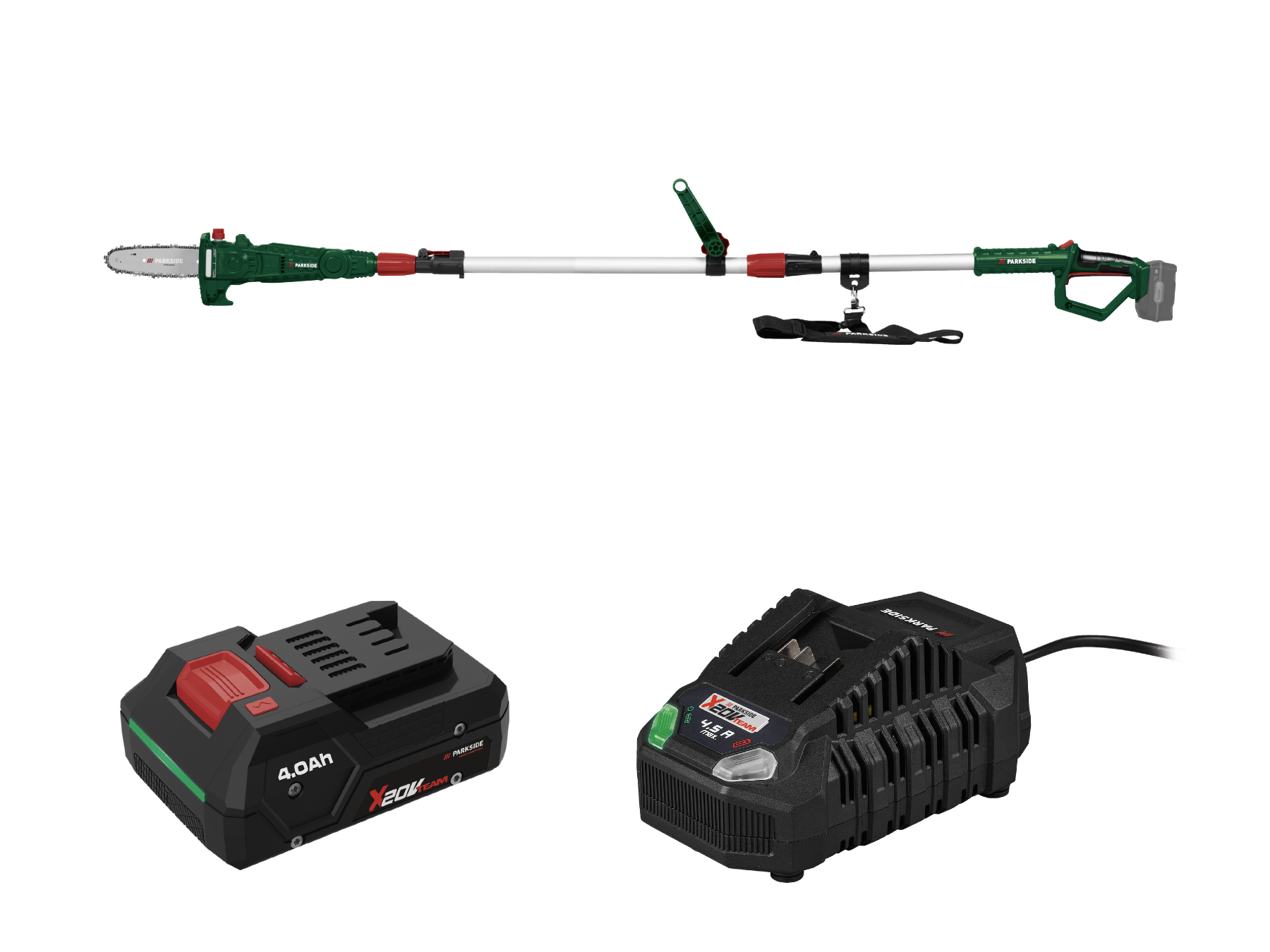 Parkside® Aku prořezávač Pahe E6, Smart 4 Ah