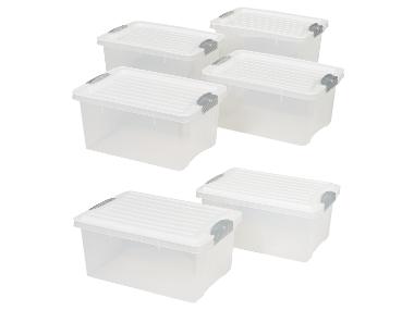 LIVARNO home Sada úložných boxů, 2dílná / 4dílná