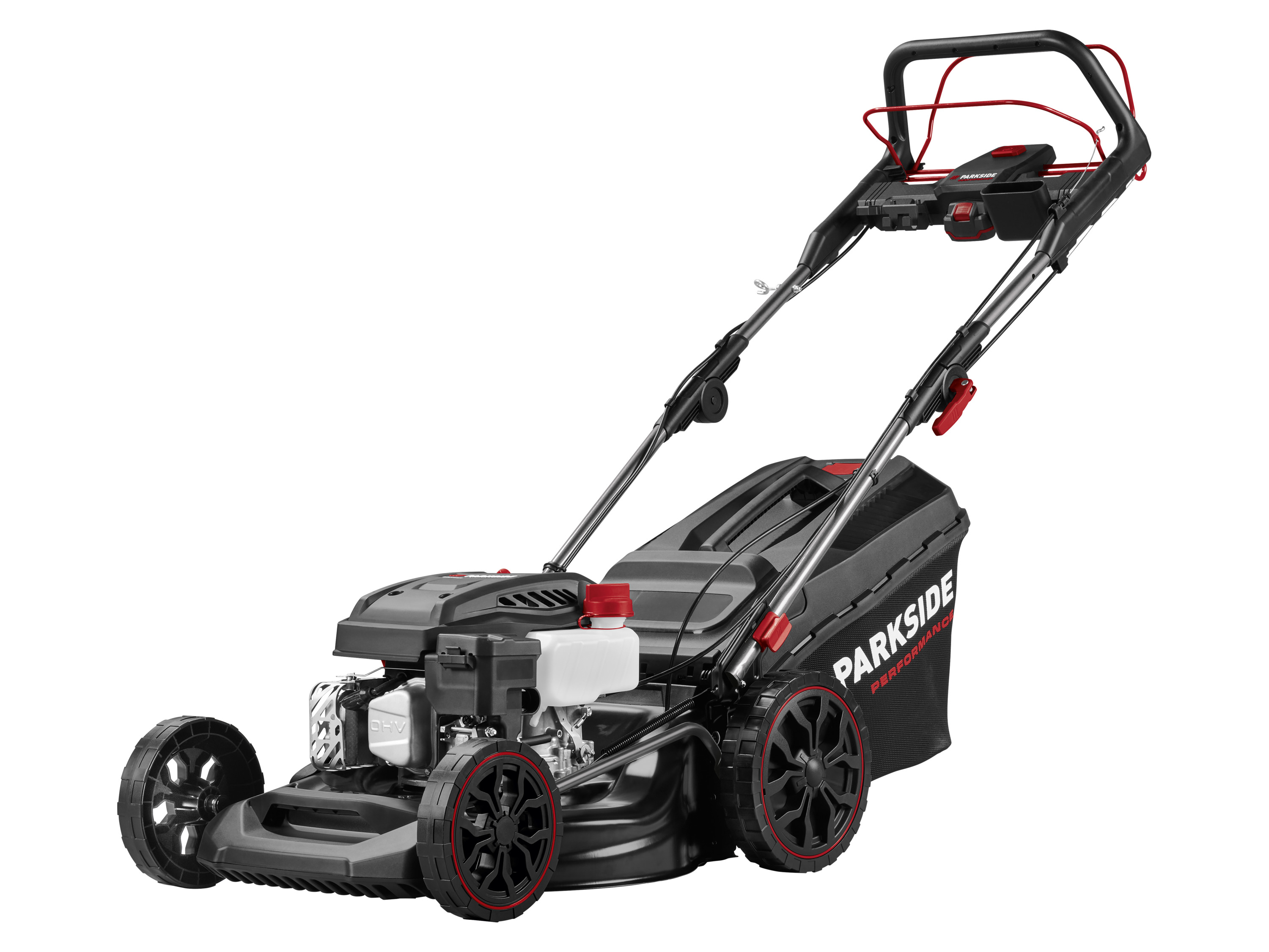 Parkside Performance® Benzínová sekačka na trávu s elektrickým startováním Ppbrm 46 B2