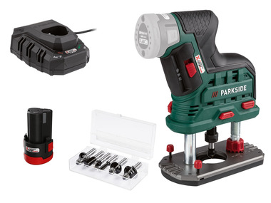 PARKSIDE® Aku horní frézka POFA 12 A2, 2 Ah