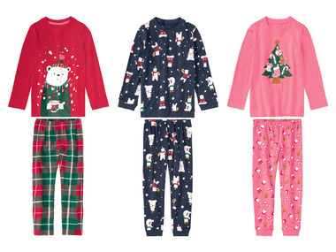 lupilu Dívčí vánoční pyžamo