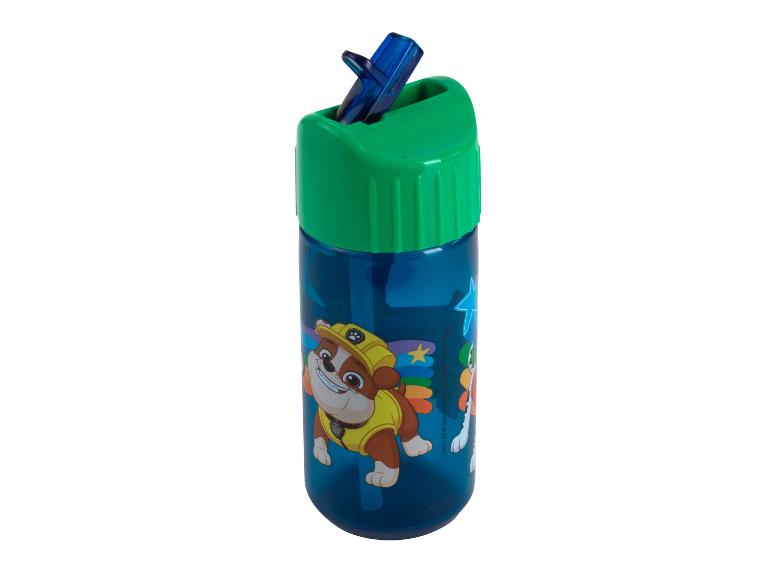 Dětská láhev s brčkem, motiv Paw Patrol.