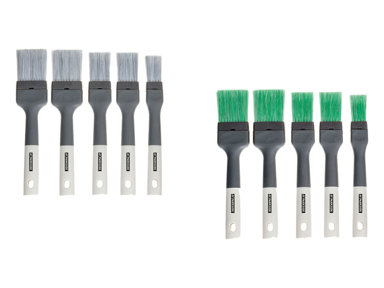 PARKSIDE® Sada plochých štětců, 5dílná