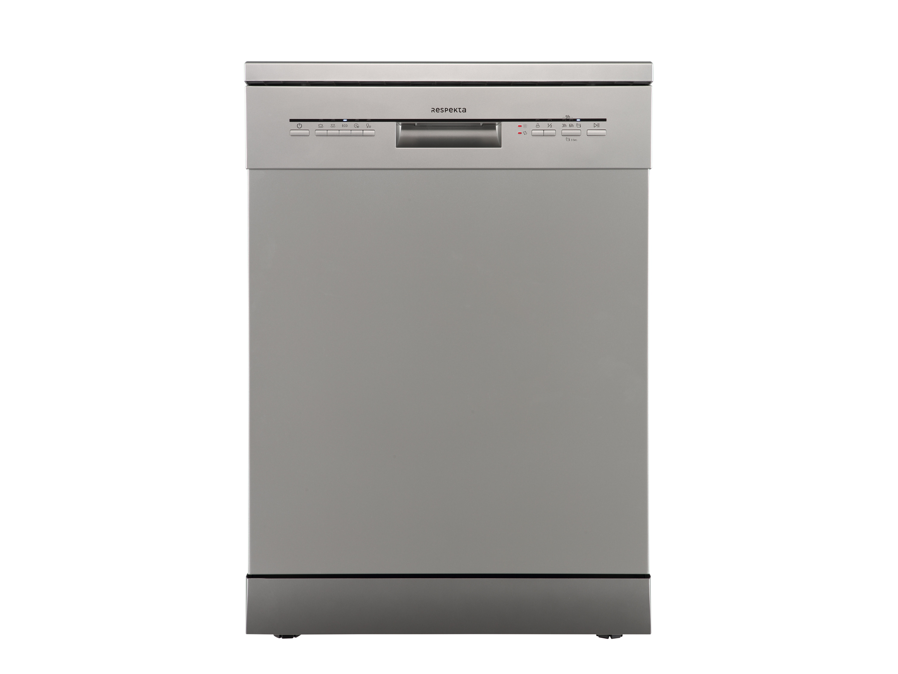 Respekta Volně stojící myčka nádobí (Šířka: 60 cm, stříbrná)