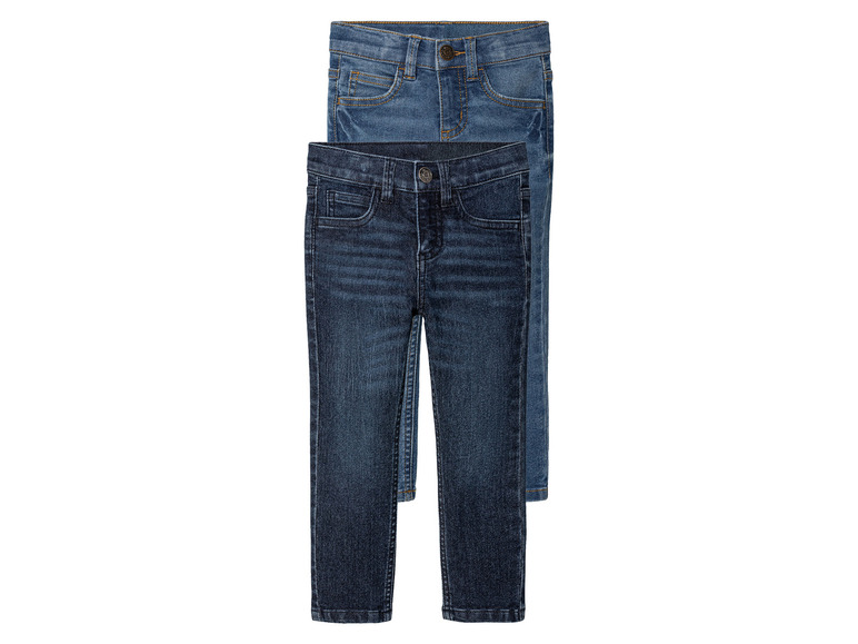  Zobrazit na celou obrazovku Dětské džíny "Slim Fit", 2 kusy - Obrázek 2