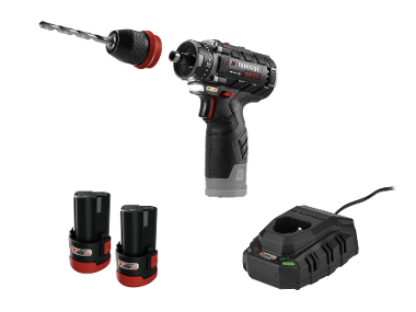 Aku vrtací šroubovák PBSPA 12 E4, 2x 2 Ah