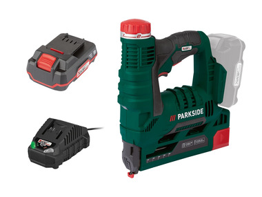 PARKSIDE® Aku sponkovačka PAT 20-Li A1, 2 Ah