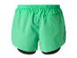 Světle zelené sportovní šortky Crivit, dvojitá vrstva.