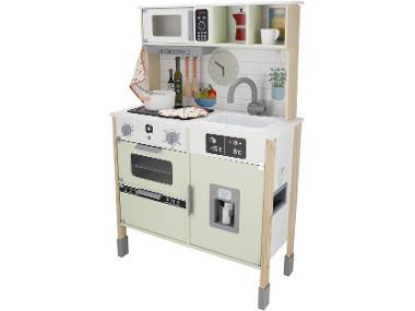 lupilu® Dřevěná kuchyňka s osvětlením a zvukovými efekty