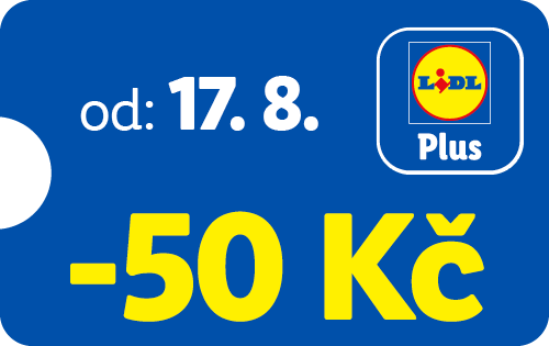 Sleva 50 Kč od 17.8.