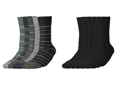 esmara Men Pánské ponožky s BIO bavlnou, 5 párů