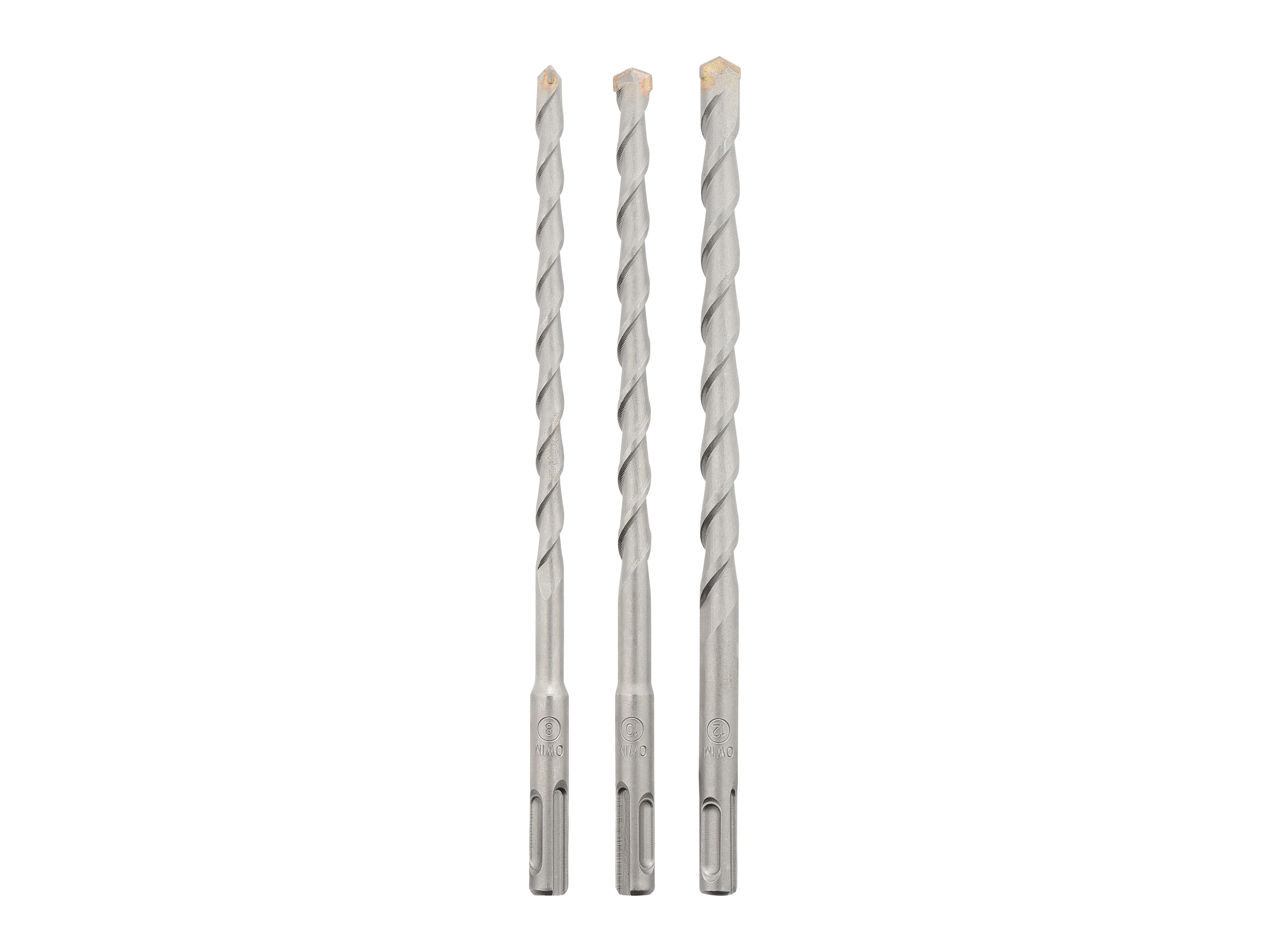Parkside® Sada SDS vrtáků / krátkých sekáčů (sada SDS dlouhých vrtáků, 3dílná)