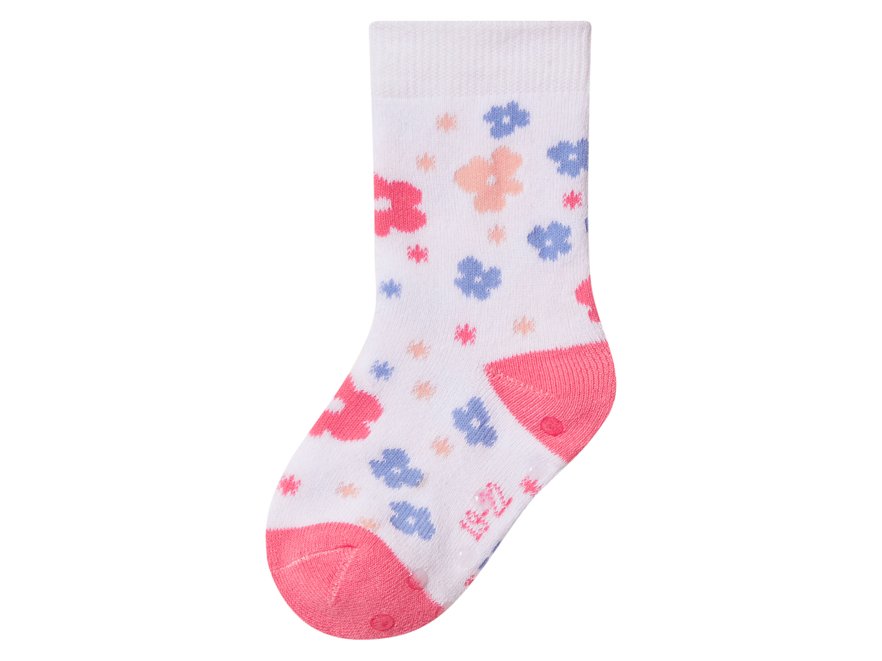 lupilu® Dětské ponožky s BIO bavlnou (květiny, 23/26)