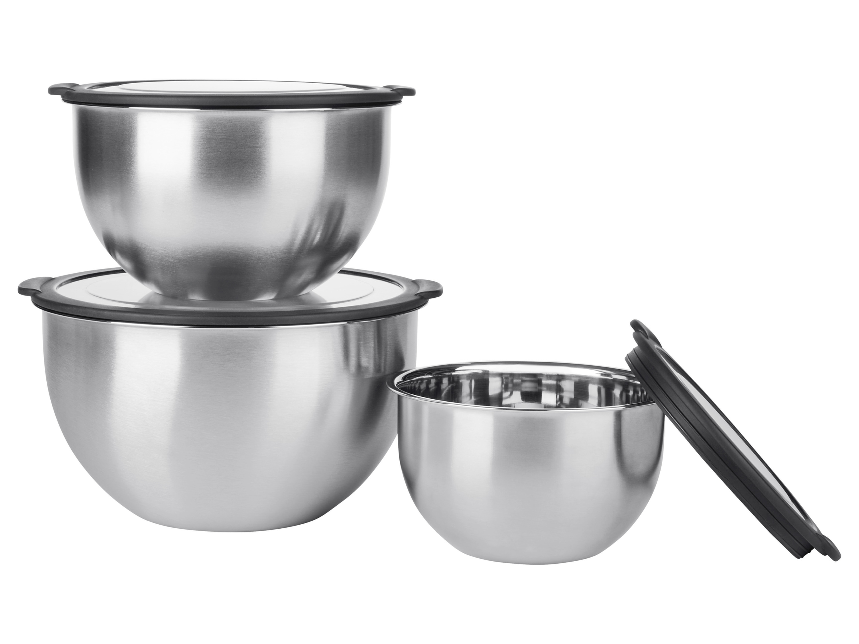 Silvercrest® Sada mís na míchání Premium (sada misek, 3dílná)