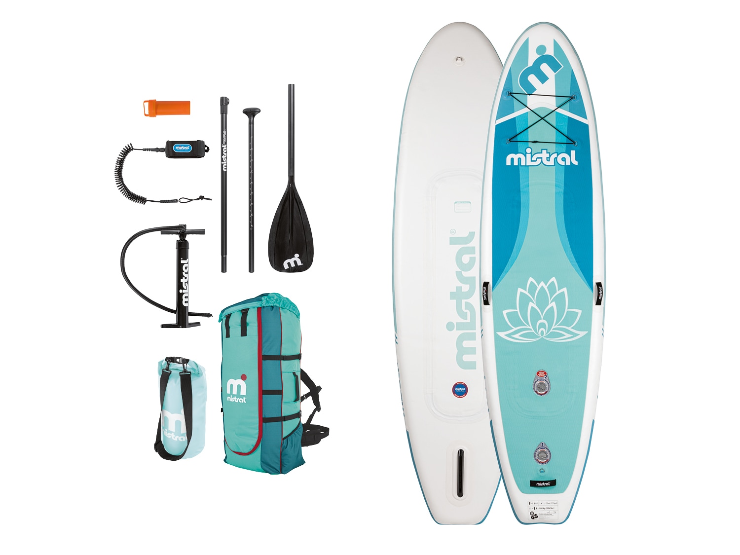 Mistral Dvoukomorový paddleboard Yoga 11'
