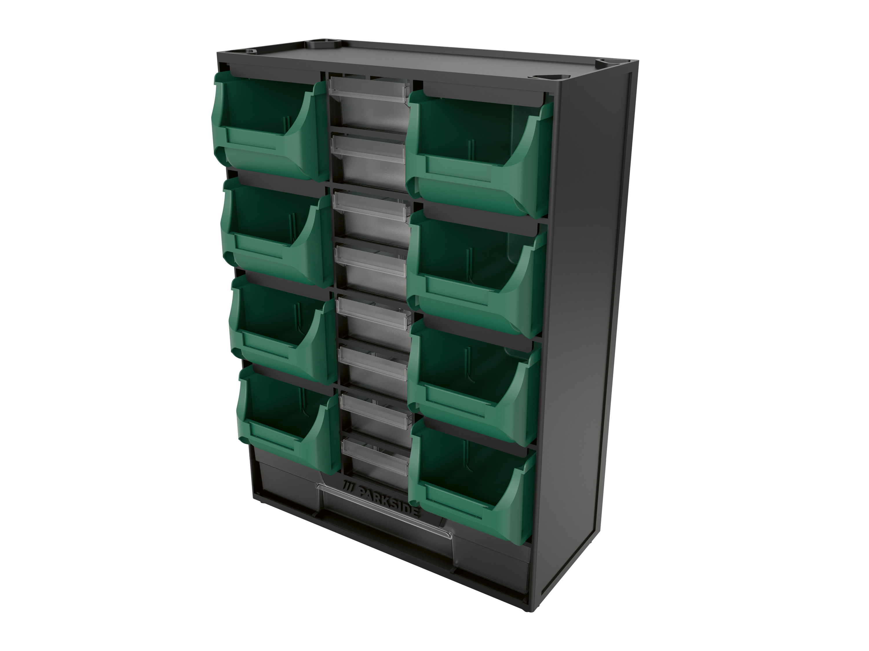 Parkside® Organizér na drobné díly, L (17 zásuvek)