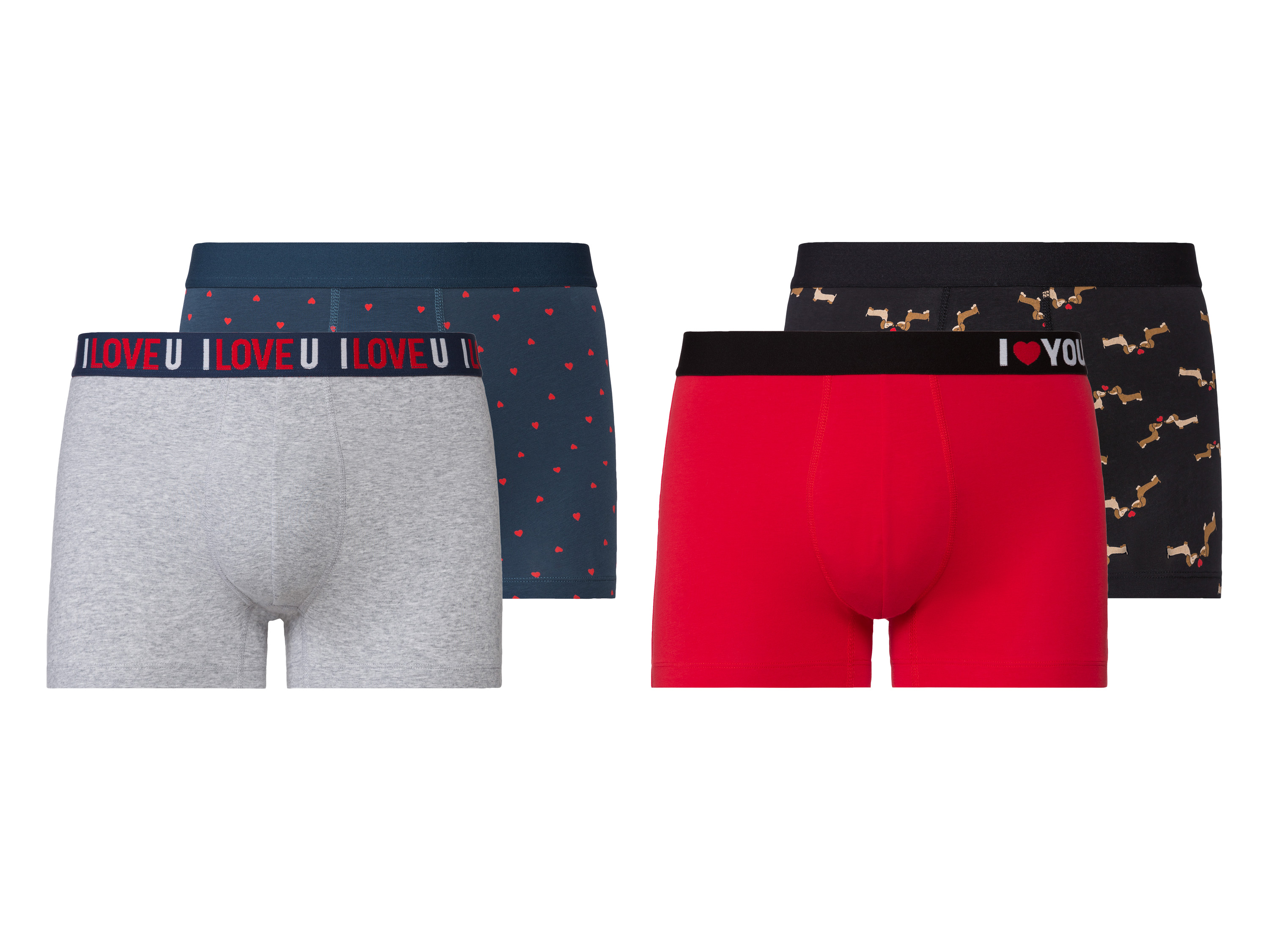 LIVERGY® Pánské boxerky, 2 kusy