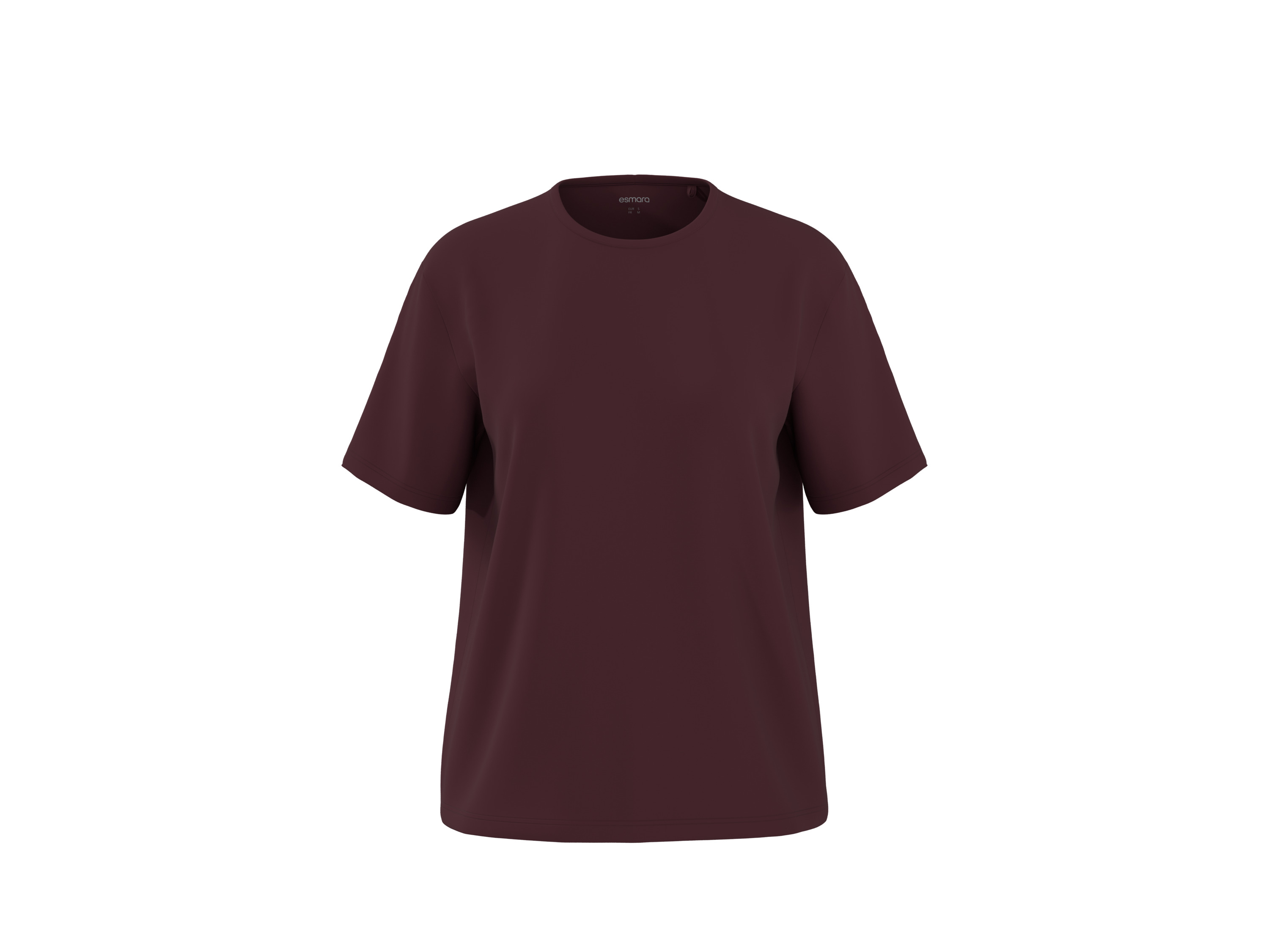 Esmara® Dámské triko (bordó, S(36/38))