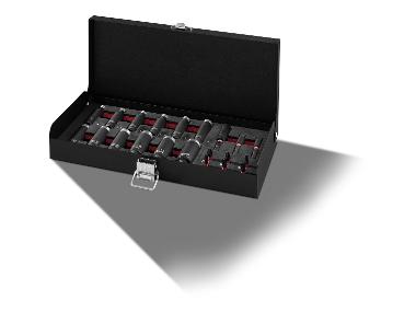 PARKSIDE PERFORMANCE® Sada rázových nástrčných klíčů a bitů PSS 21 A1, 21dílná