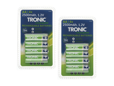 TRONIC® Sada nabíjecích tužkových baterií Ready 2 Use, 8dílná